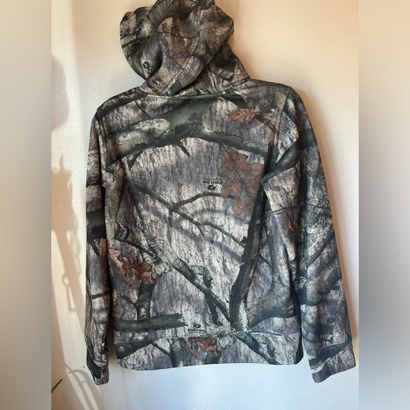 Under Armour Mossy Oak Camouflage Hoodie Small - Picture 2 of 8